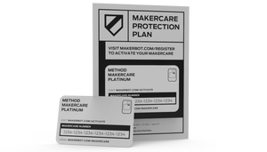 MakerCare Extended Service Plan for MakerBot METHOD Printers - 1 Year